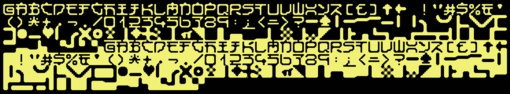 Japan-Font für den C64