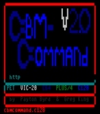 CBM-Command - Titelbild am C128