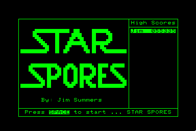 PET-Game: Star Spores