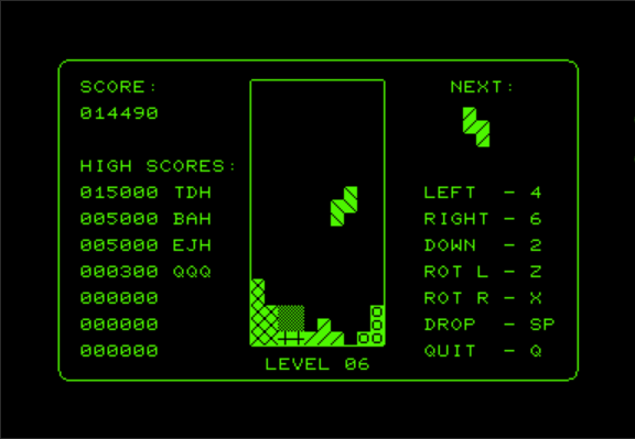 PET Tetris 4032